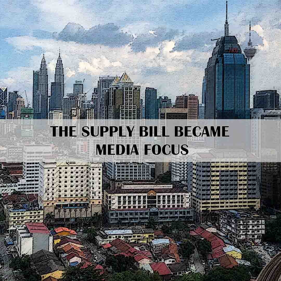 The supply bill became media focus, analysis shows.