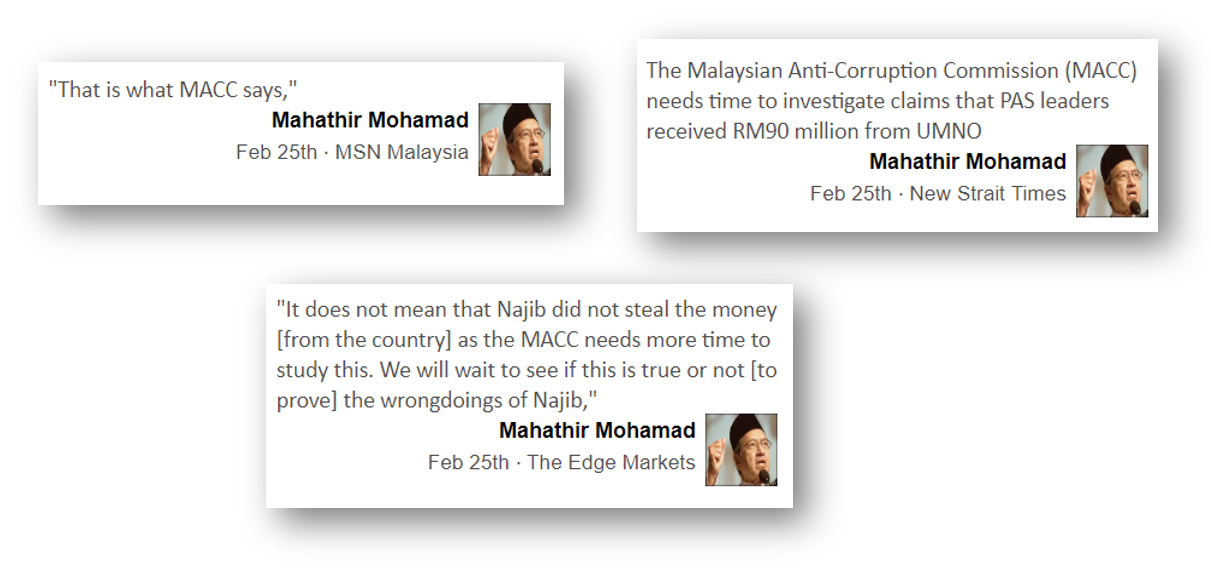 Malaysia, Malaysia Indicator, PAS, RM90 million, Mahathir Mohamad, MACC, Abdul Hadi Awang, Semenyih